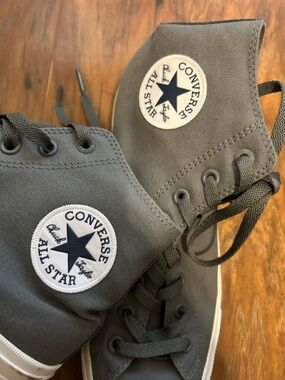 Converse Chuck Taylor All Star II high-top sneakers in grey size 11